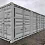 CONTENEDOR MARÍTIMO 40FT HC 12M (BLANCO) CON APERTURA LATERAL – NUEVO